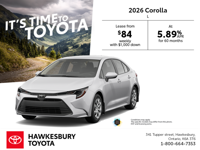 2026 Toyota Corolla
