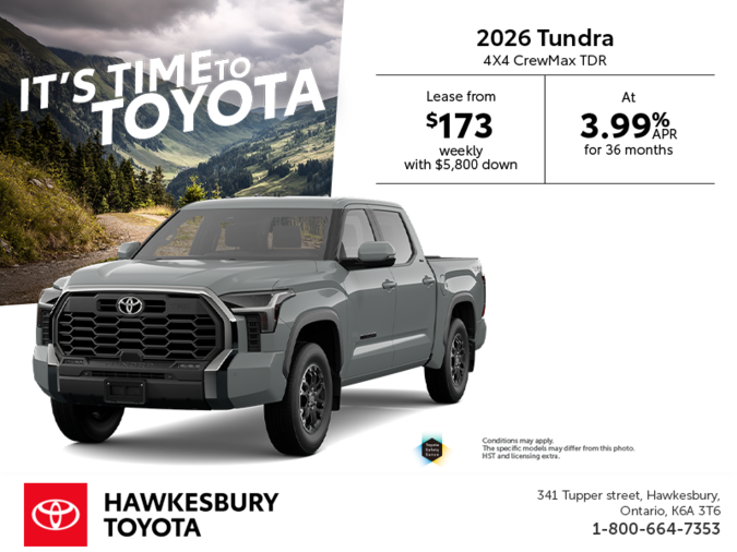 2026 Toyota Tundra