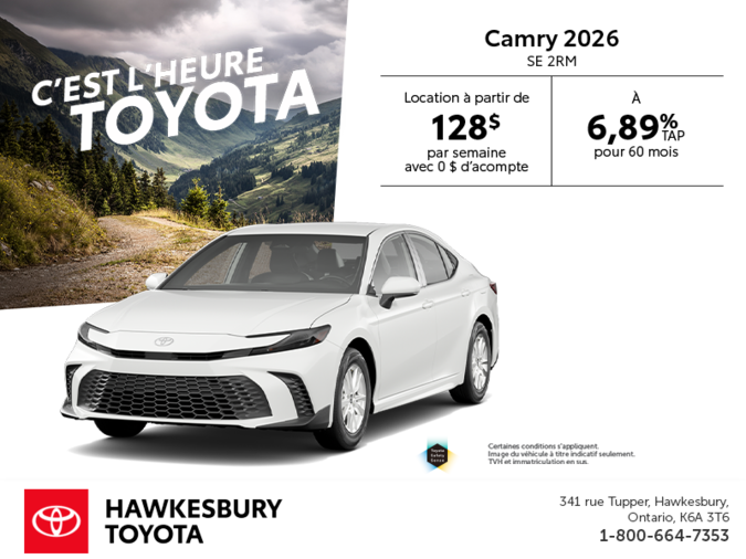 Toyota Camry Hybrid 2026