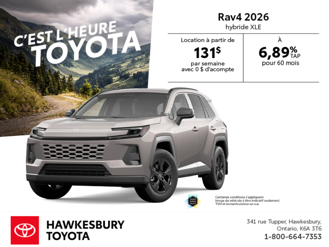 Toyota RAV4 Hybrid 2026