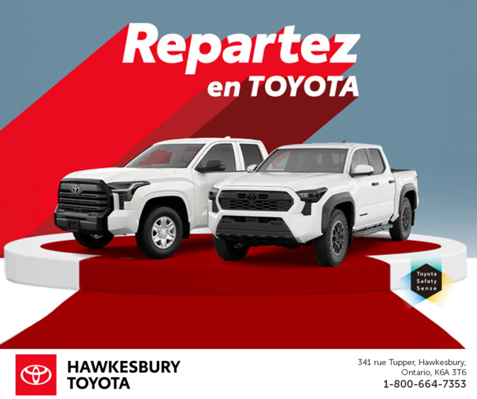 C'est l'heure Toyota