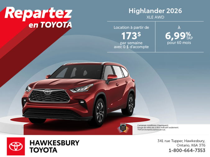 Toyota Highlander 2026