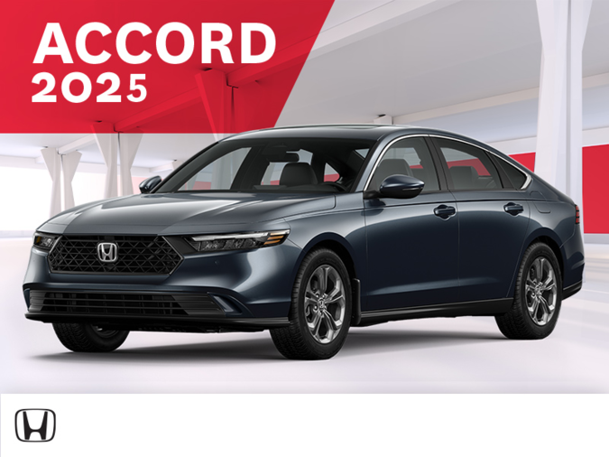 Obtenez la Honda Accord 2025 !