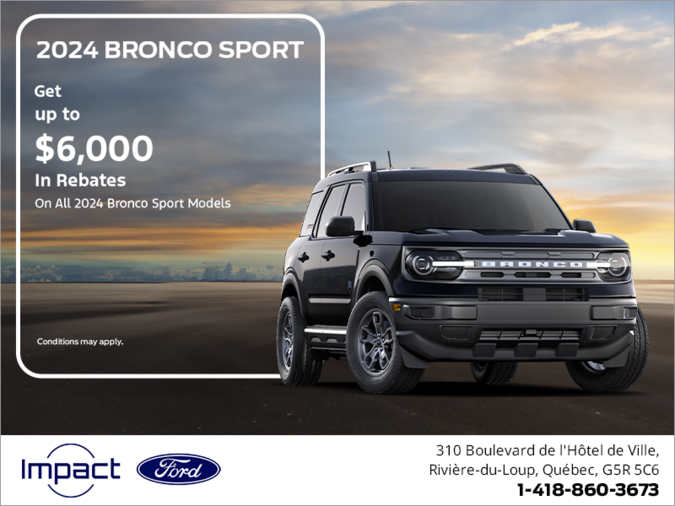 2024 Ford Bronco Sport!