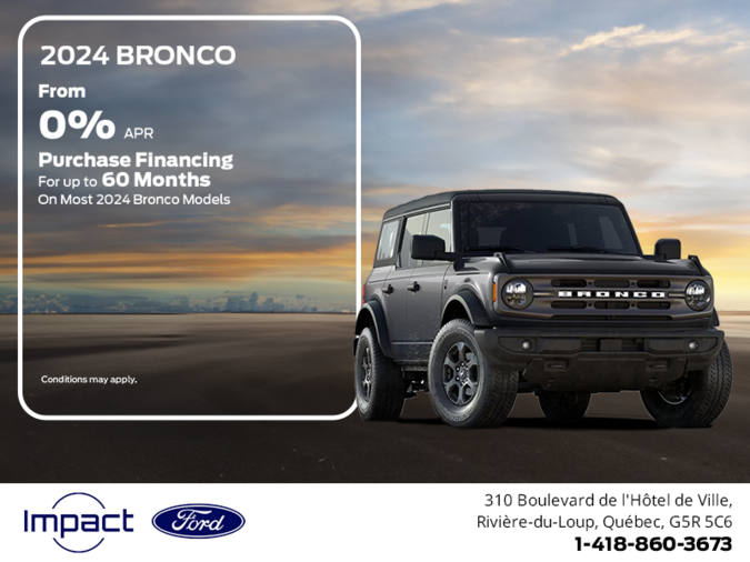 2024 Ford Bronco