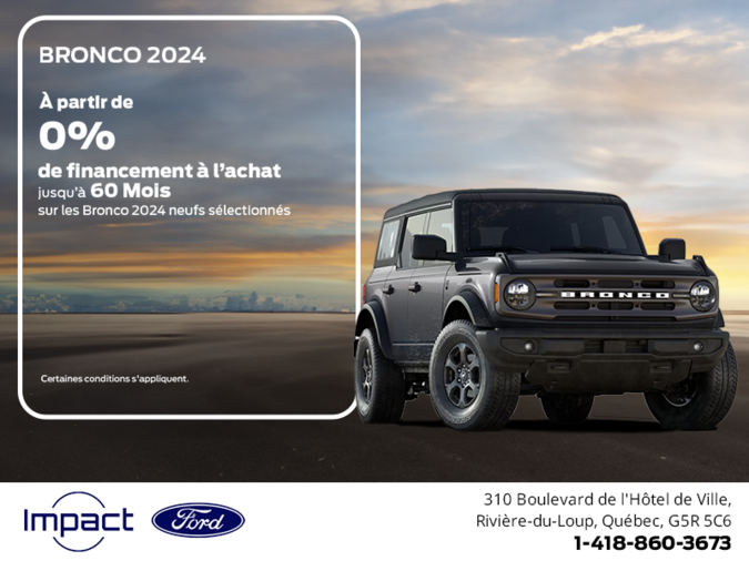 Ford Bronco 2024