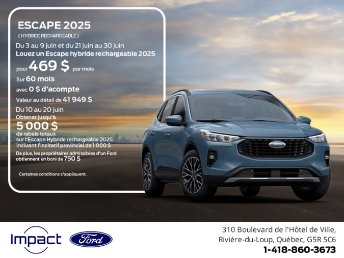 Ford Escape 2025