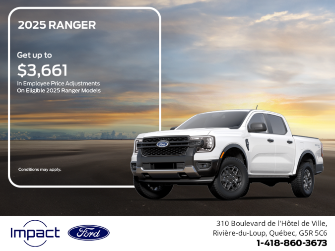 2025 Ford Ranger