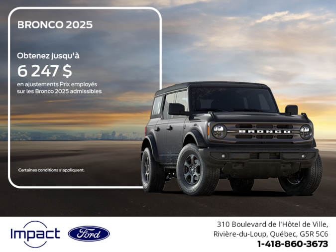 Ford Bronco 2025