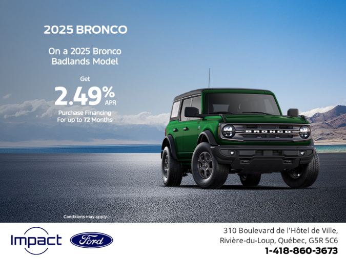 2025 Ford Bronco