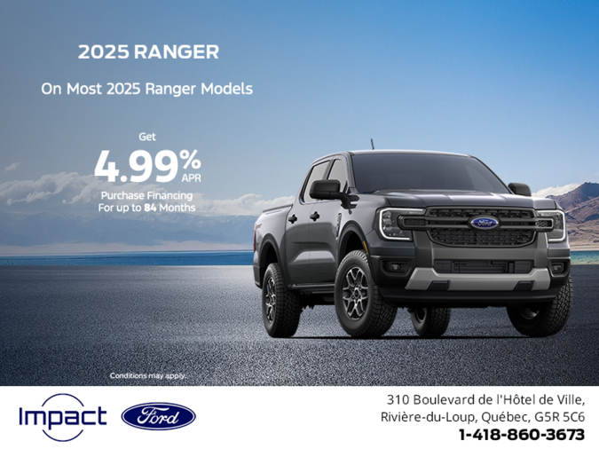2025 Ford Ranger
