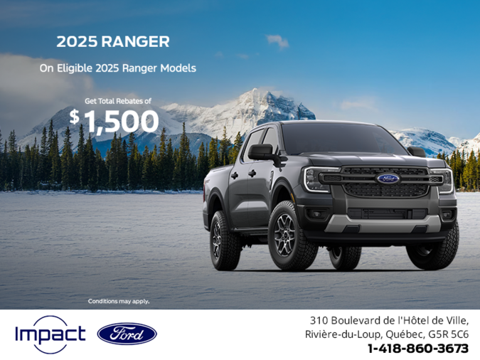 2025 Ford Ranger
