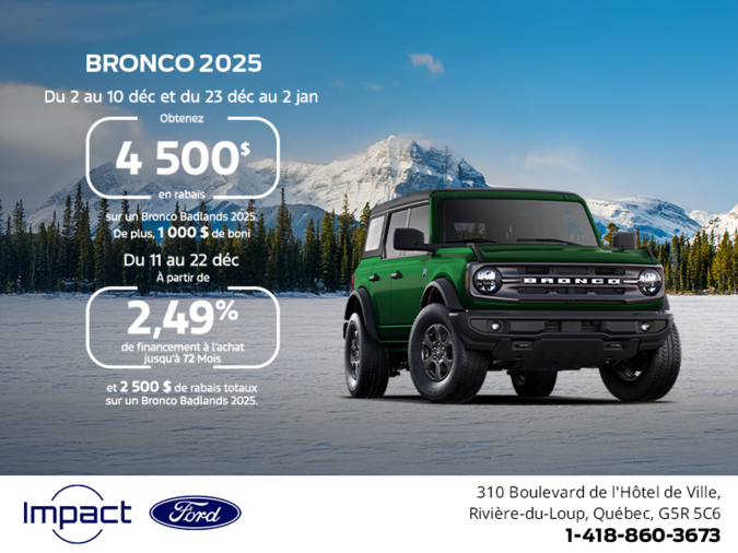 Ford Bronco 2025