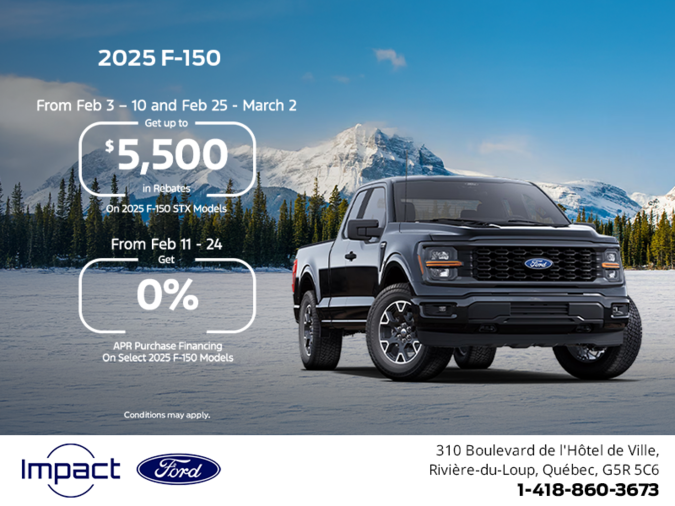 2025 Ford F-150