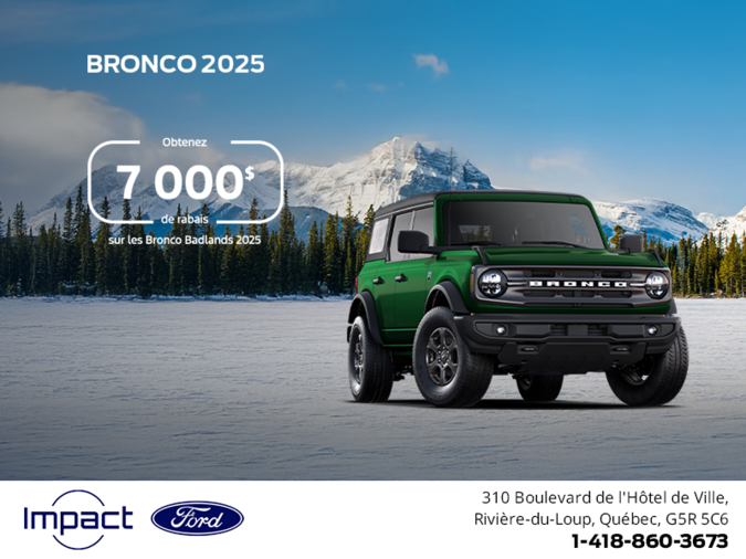 Ford Bronco 2025