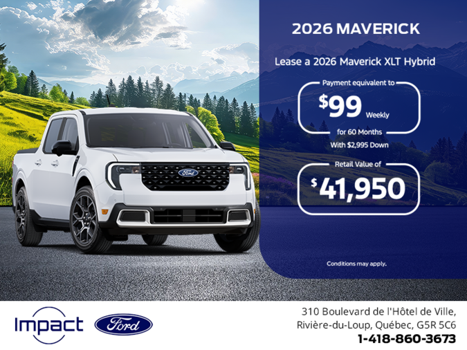 2026 Ford Maverick Hybrid