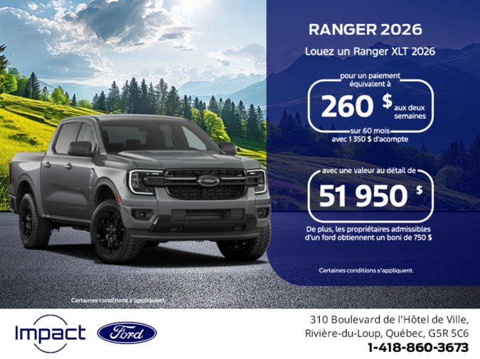 Ford Ranger 2026