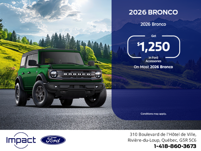 2026 Ford Bronco