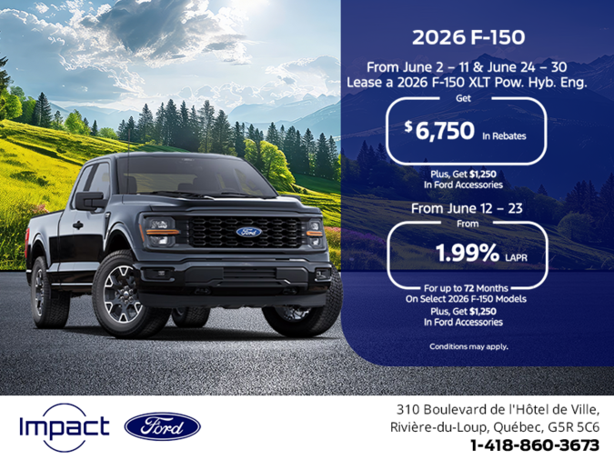 2026 Ford F-150