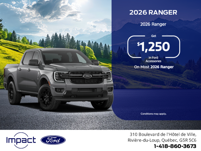 2026 Ford Ranger