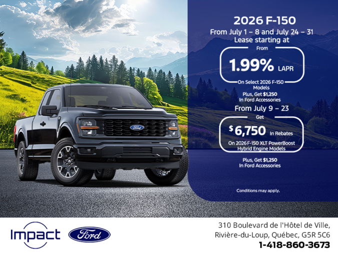 2026 Ford F-150