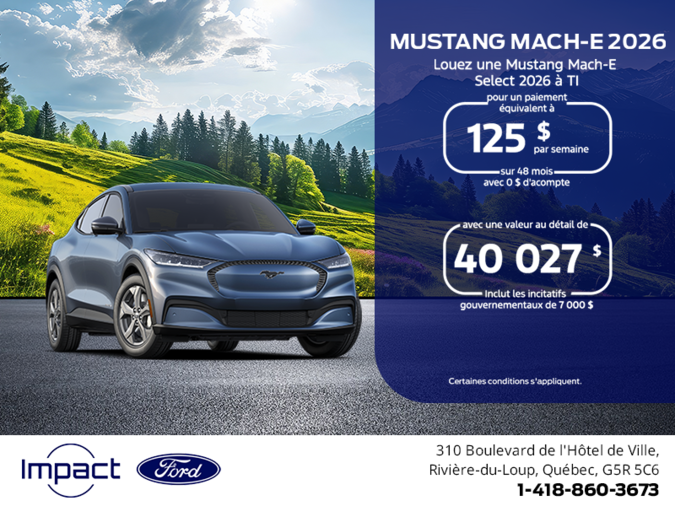 Ford Mustang Mach-E 2026