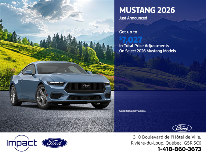 2026 Ford Mustang Fastback