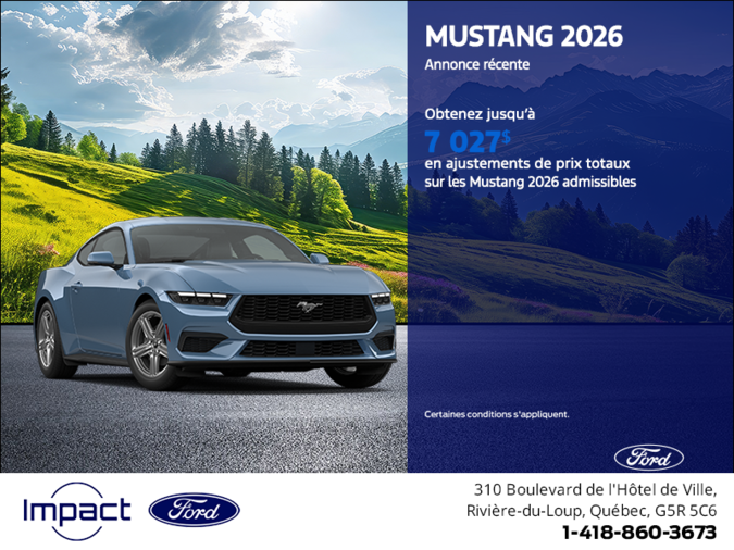 Ford Mustang Fastback 2026