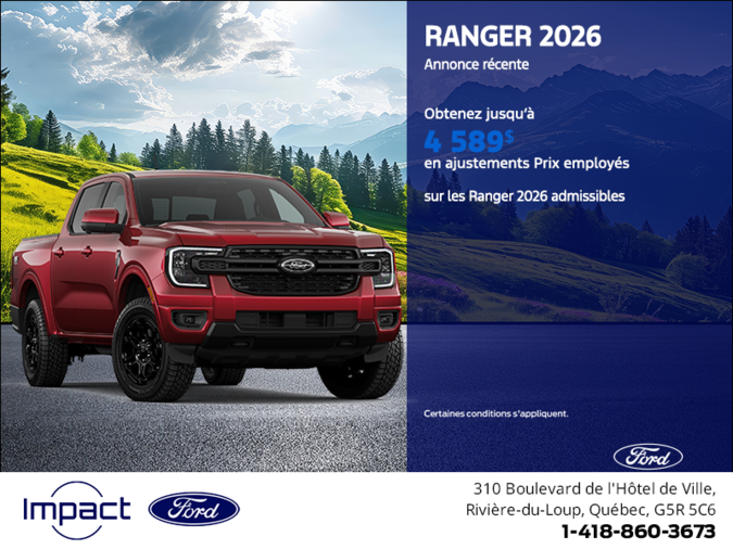 Ford Ranger 2026