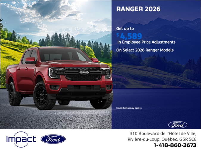 2026 Ford Ranger