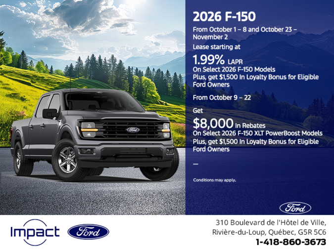 2026 Ford F-150