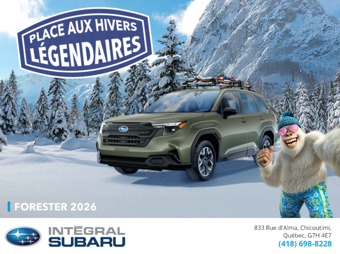 Événement mensuel chez Subaru