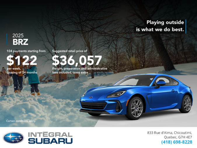 Get the 2026 BRZ today!