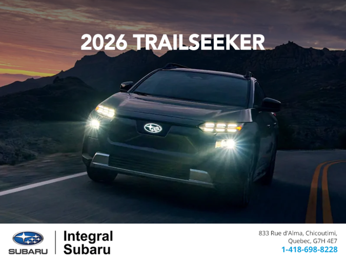 Get the 2026 Trailseeker today!