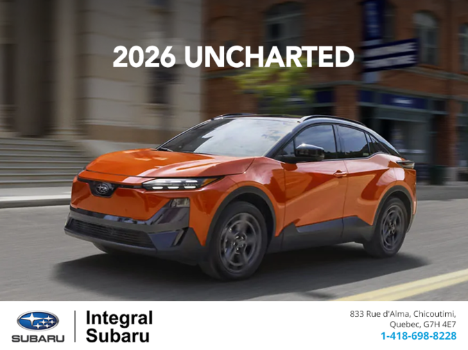 2026 Subaru Uncharted