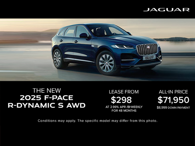 The 2025 Jaguar F-PACE