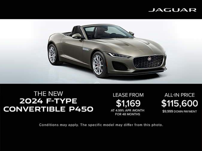 The 2024 Jaguar F-TYPE Convertible