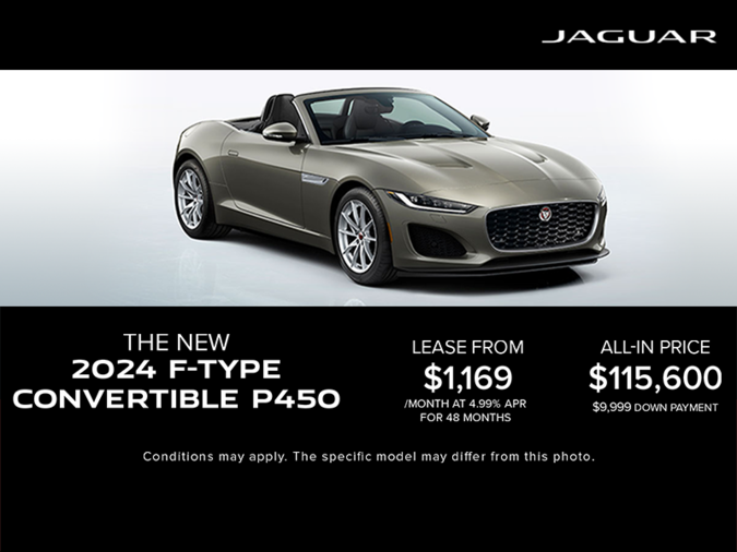 The 2024 Jaguar F-TYPE Convertible