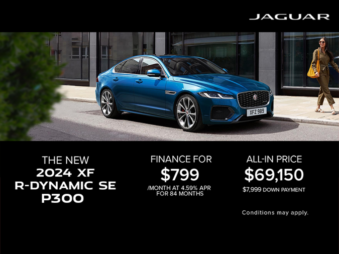 The 2024 Jaguar XF R-Dynamic SE