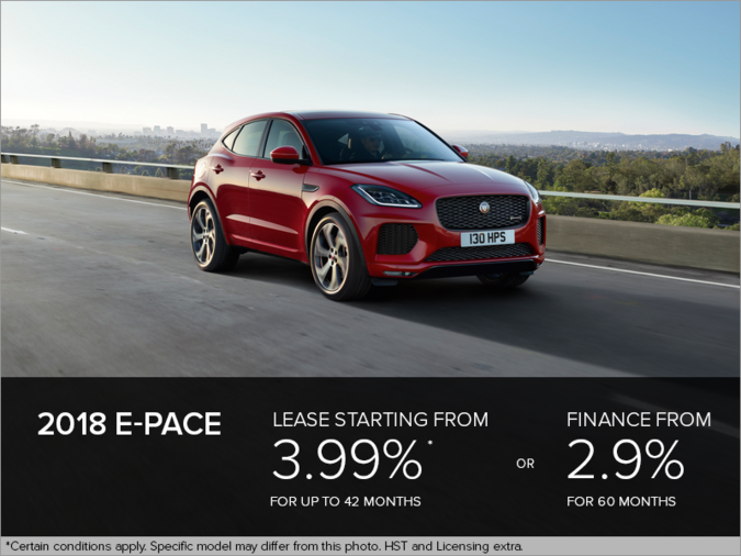 The 2018 E-PACE