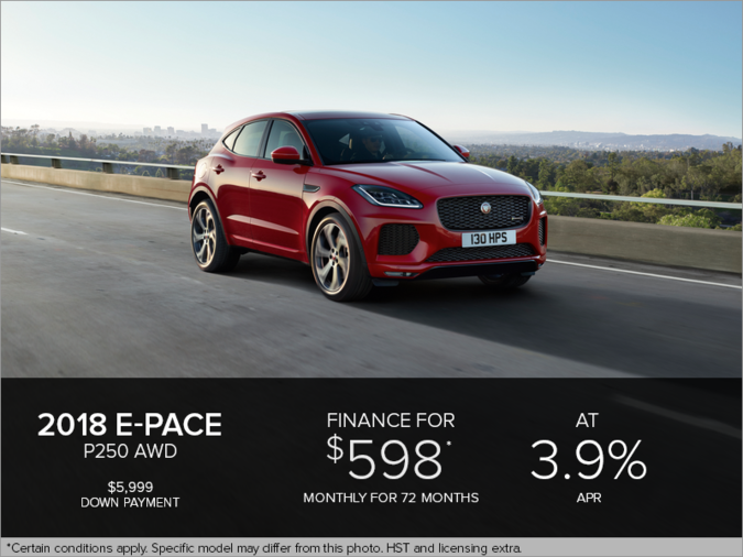 The 2018 Jaguar E-PACE P250