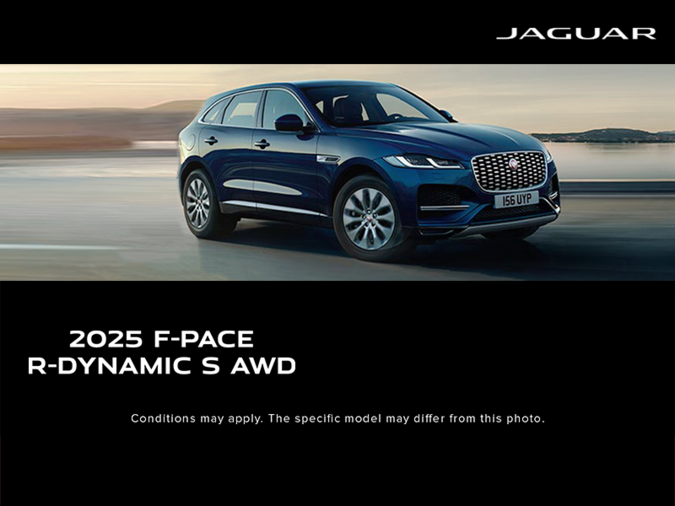 The 2025 Jaguar F-PACE