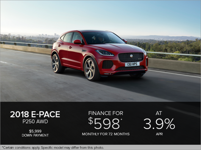 The 2018 Jaguar E-PACE P250