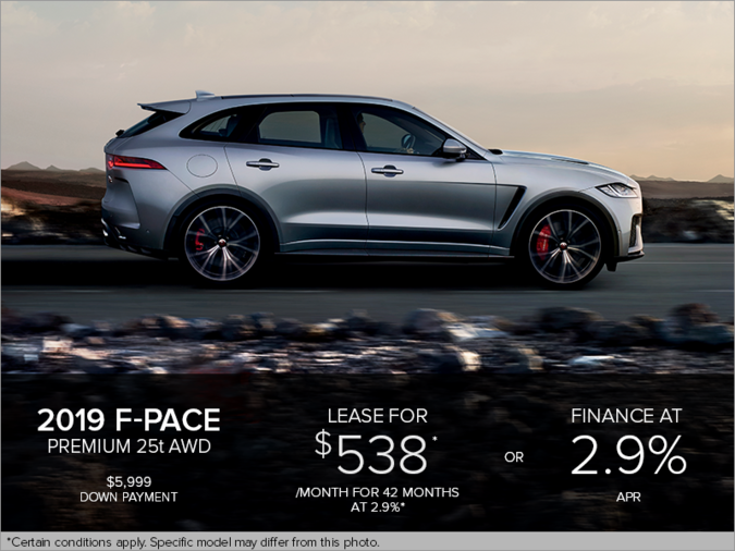 The 2019 Jaguar F-PACE Premium 25t AWD