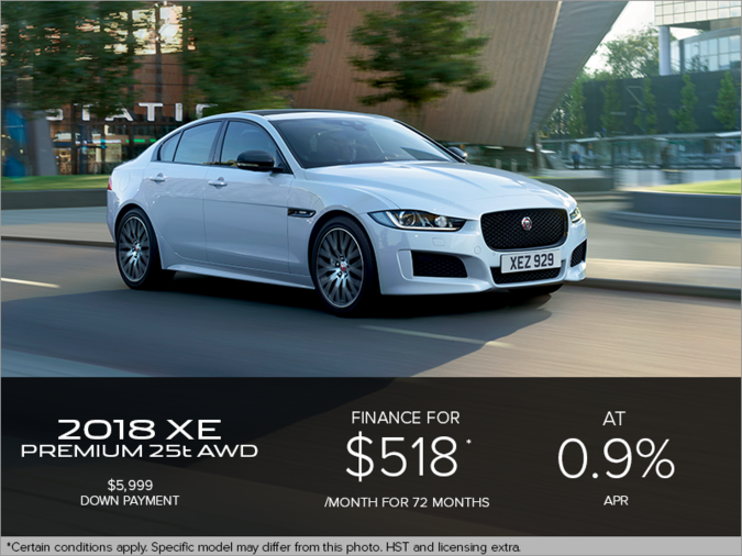 The 2018 Jaguar XE Premium 25t AWD