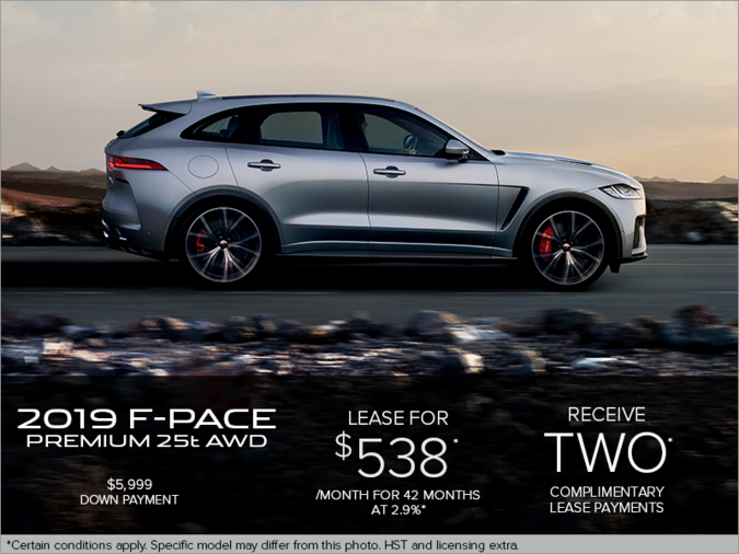 The 2019 Jaguar F-PACE Premium 25t AWD
