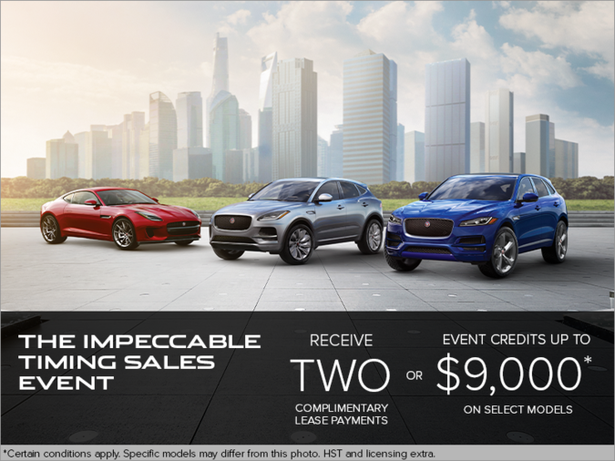 THE IMPECCABLE TIMING SALES EVENT