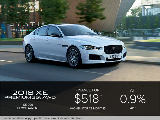 The 2018 Jaguar XE Premium 25t AWD