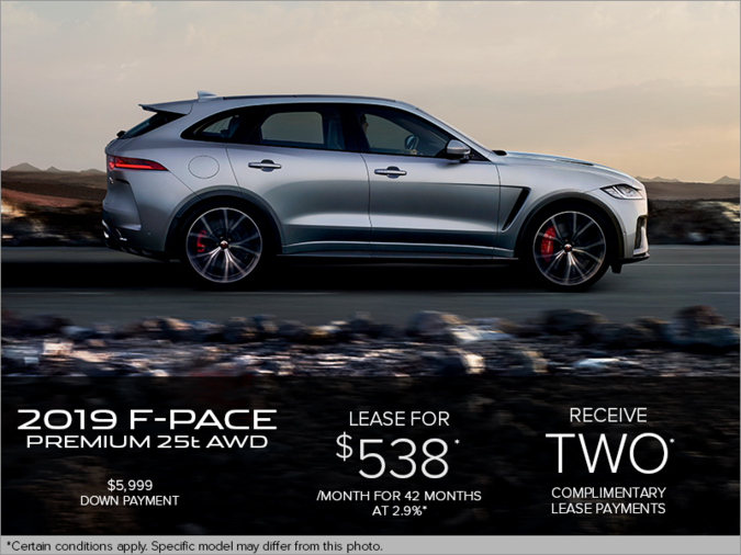 The 2019 Jaguar F-PACE Premium 25t AWD