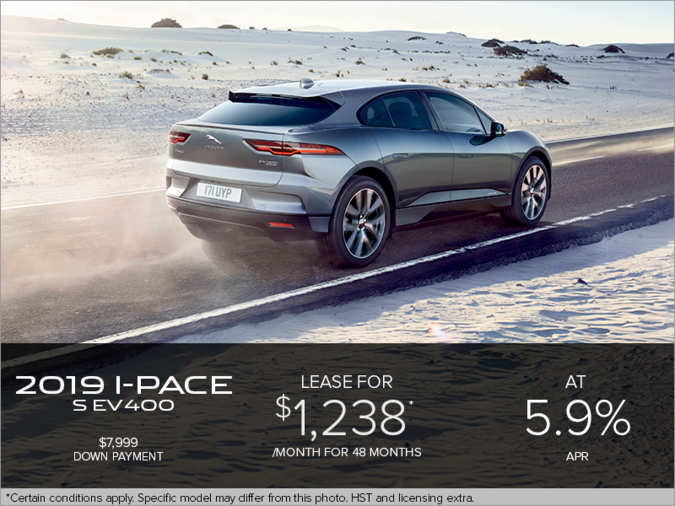 The 2019 Jaguar I-PACE S EV400
